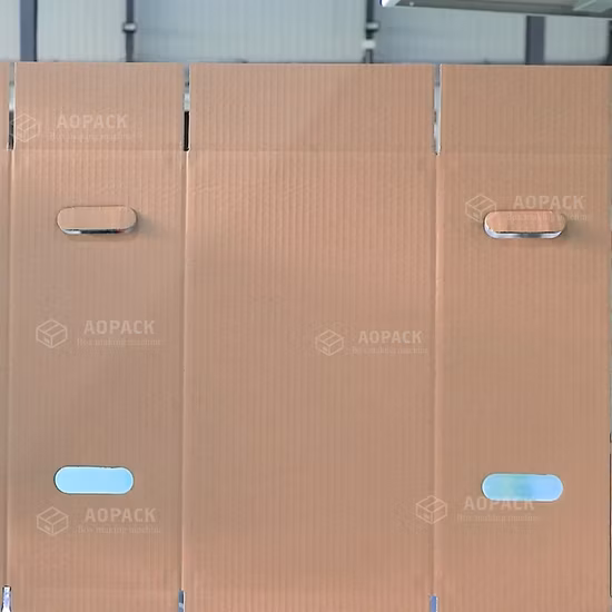 Nueva máquina para fabricar cajas de embalaje Aopack Fabricante de cajas de cartón Embalaje a pedido