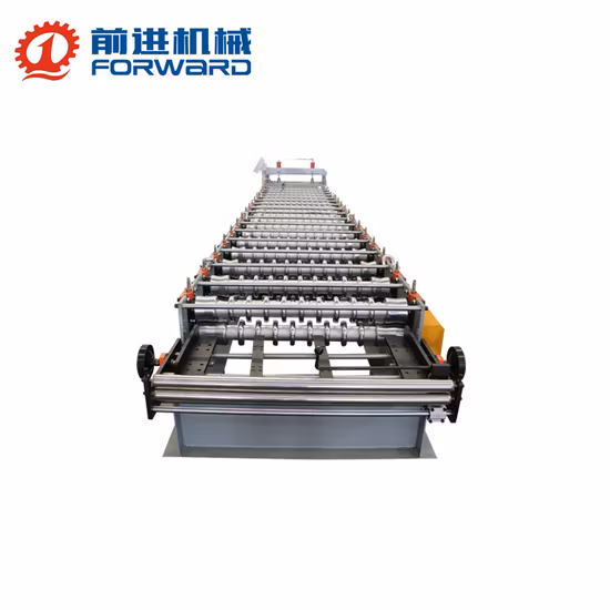 Panel de onda corrugado automático Placa de pared de metal Techo Fabricación de láminas para techos Máquina formadora de rollos de tejas Maquinaria